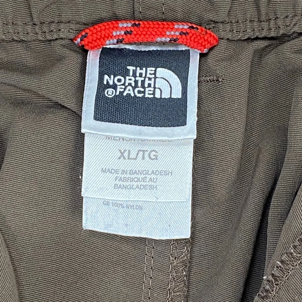 VTG The North Face Pants Mens XL A146 Brown Convertible Cargo Hiking Excellent